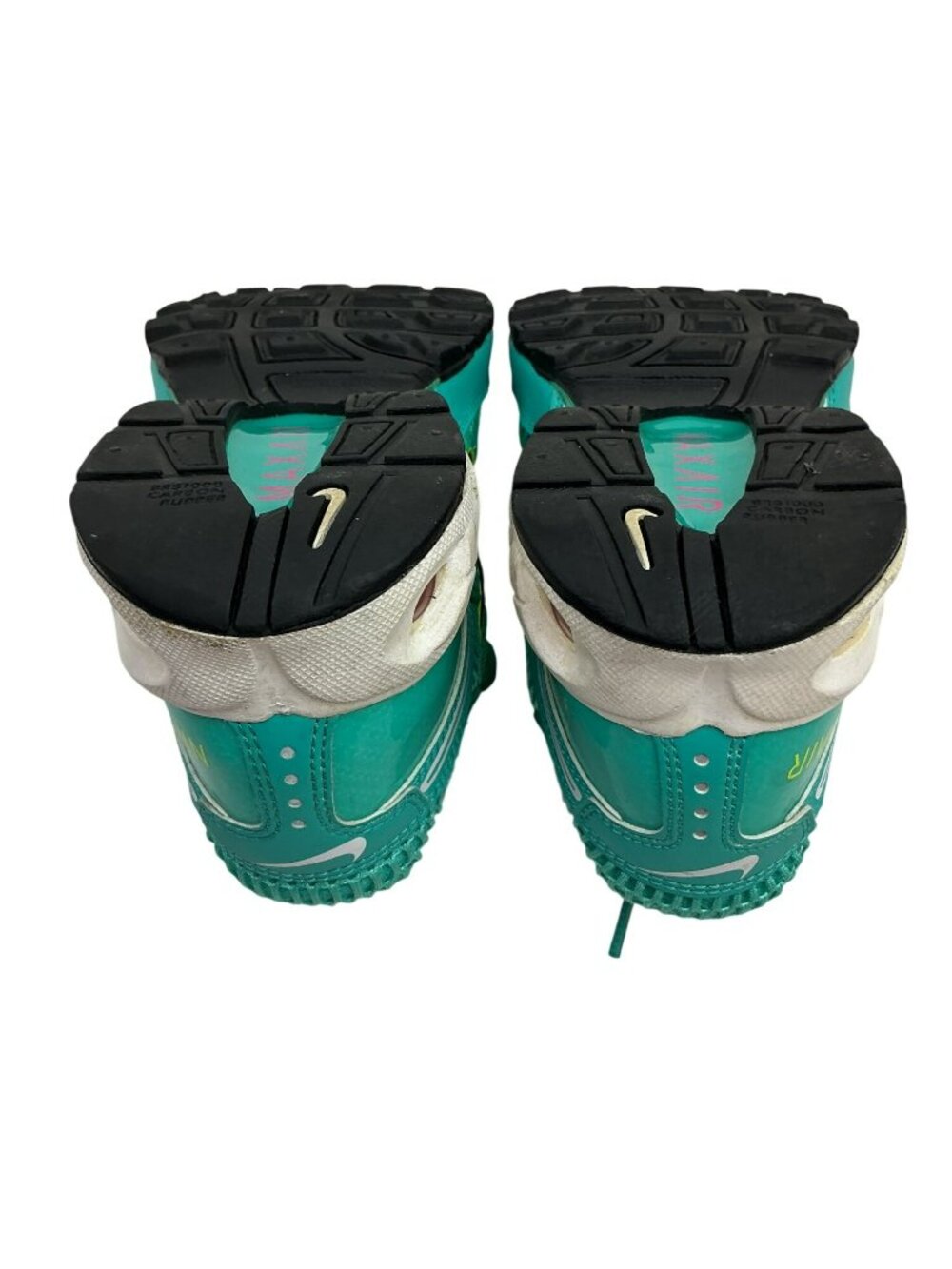 Nike Air Max Torch 4 Running Shoes Sneakers Womens 7.5 Teal/Yellow/Pink - Picture 6 of 10